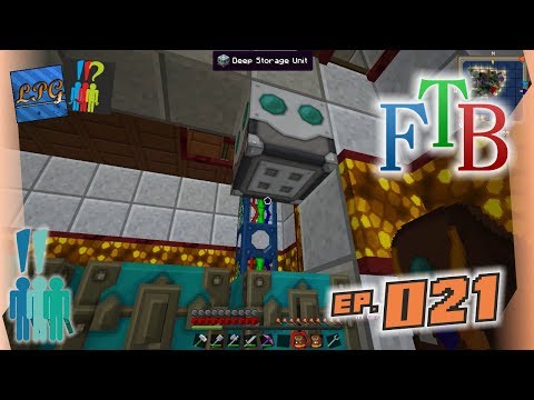 Let's Feed the Beast Together #021 [Deutsch/HD] - Deep Storage Unit