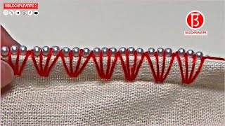 Beautiful decorative edge,Invisible stitching disappears And 08 Sewing Stich Mending Episode 18