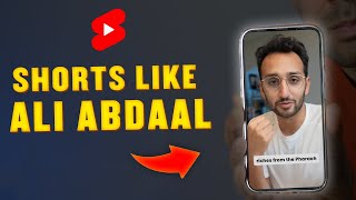Edit Shorts Like Ali Abdaal The Easy Way (So SIMPLE)
