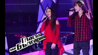Desislava & Deyan - Say Something - The Voice of Bulgaria 4 – Blind Auditions (09.04.2017)