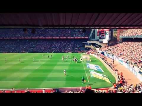 Atlético de Madrid - Espanyol. Gol de Mario Suárez