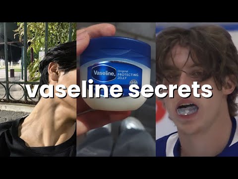 5 VASELINE tricks to INSTANTLY look more attractive | LOOKSMAXXING