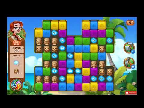 Lost Island Blast Adventure Level 1516 NO BOOSTERS - A S GAMING ✔