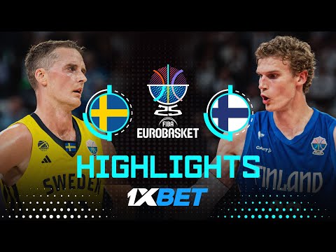 Markkanen, Muurinen help Finland 🇫🇮 hold off Sweden 🇸🇪 in tense #EuroBasket 2025 opener!