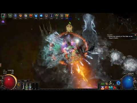 Path of Exile Ward Loop Scion Level 100 gameplay