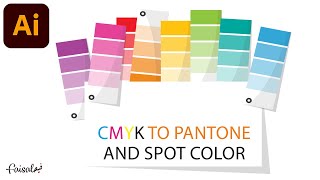 Convert CMYK to pantone and spot color - Adobe Illustrator
