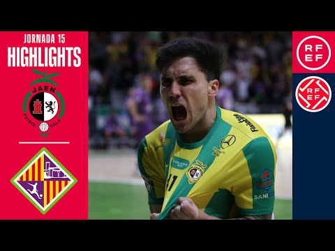 Resumen #PrimeraDivisiónFS | Jaén Paraíso Interior 4-2 Illes Balears Palma Futsal | Jornada 15