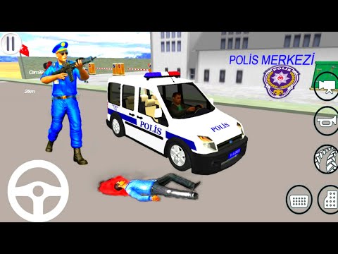 ford transit connect police van driving simulator -  android gameplay