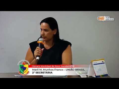 2° Sessão Ordinária da Câmara Municipal de Novo Itacolomi