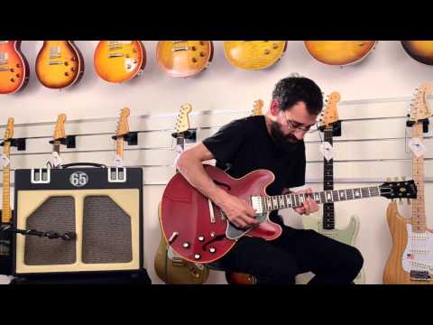 Gibson 1962 ES-335 TDC (Cherry Red) Factory Stop Tailpiece