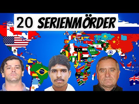 Die 20 schlimmsten Serienmörder aus allen Ländern der Erde! | Serienmörder Doku