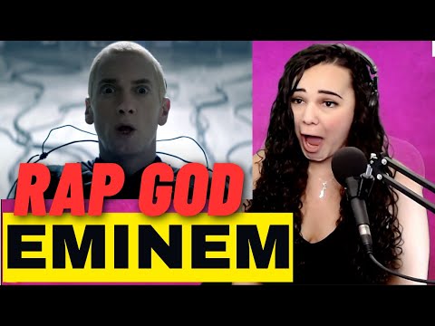 First Time Hearing Eminem - Rap God (Explicit) | Opera Singer Reaction