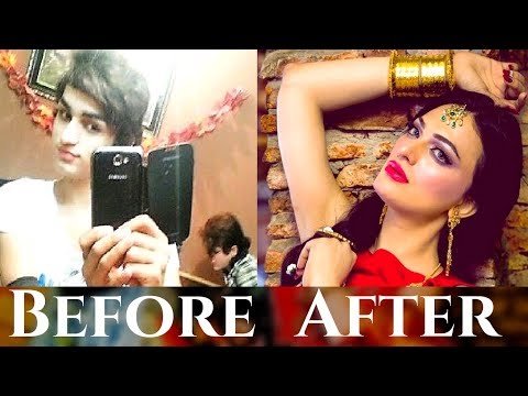 10 Man to Woman Transformations of Famous People Video