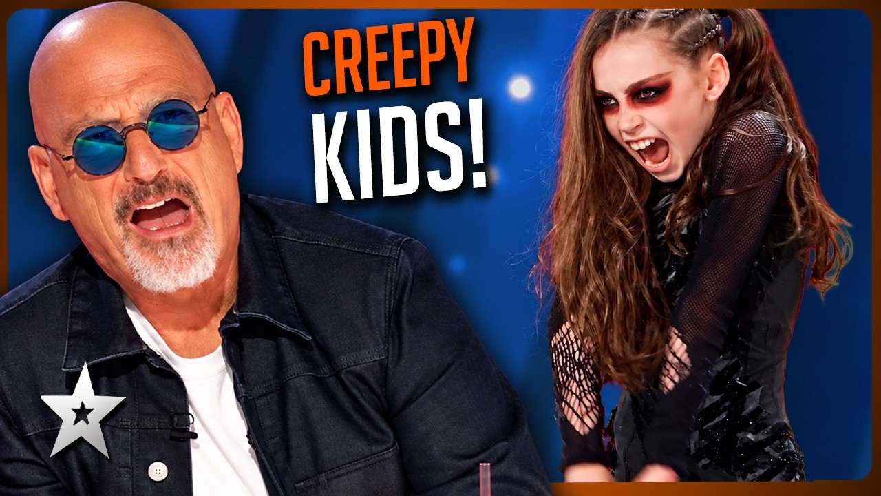The CREEPIEST Kid Auditions EVER Seen on Got Talent! 😱