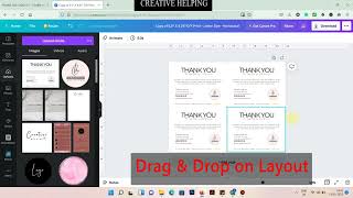 How to print multiple cards on A4 or US Letter