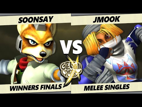 GOML X WINNERS FINALS - Soonsay (Fox) Vs. Jmook (Sheik) Smash Melee - SSBM