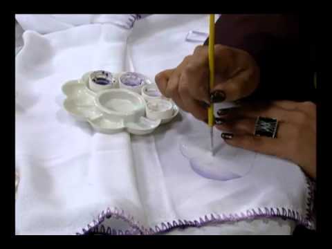 Mulher.com 31/10/2011 - Pintura em fralda 1/2