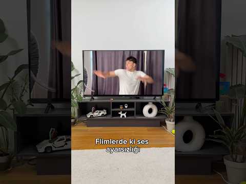 Filmlerdeki ses ayarsızlığı #shorts