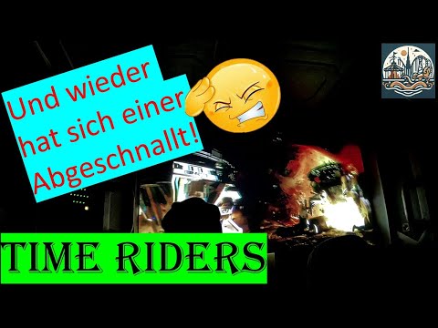 Time Riders on ride Movie Park | es hat sich wirklich einer Abgeschnallt ! #flugsimulator #fail