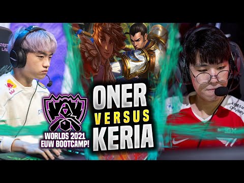 T1 ONER XIN ZHAO vs T1 KERIA TALIYAH!🔥WORLDS BOOTCAMP EUW🔥 -T1 Oner Plays Xin Zhao JUNGLE vs Taliyah