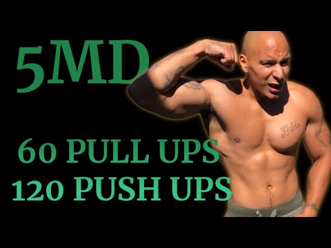 5MD | 60 PULL UPS 120 PUSH UPS