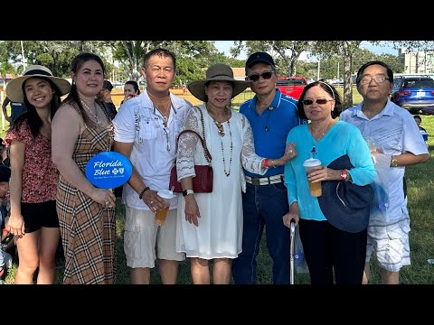 🇺🇸Đại gd đi hội chợ Sai gon Night Market Pinellas park rất đông vui. Bang Florida😀