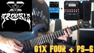 TROUBLE - Assassin - Guitar Cover (Zoom G1X Four + Boss Harmonist PS-6)