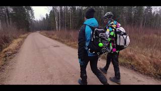 preview picture of video 'Dunikas purvs hiking trip'