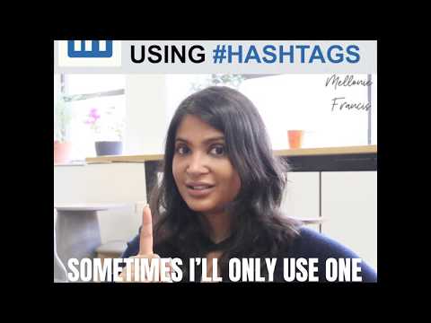 How to use hashtags on Linkedin - using hashtags on linkedin to increase linkedin profile views
