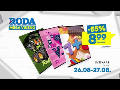 Roda MEGA vikend 26 - 27.08.2017.