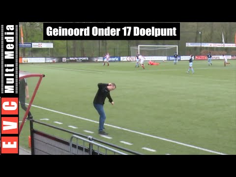 Goal Geinoord O17 tegen Almere O17