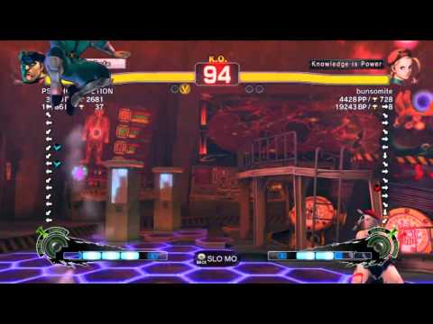 SSF4 AE 2012: PSYCHOABO12TION (Bison) vs bunsomite (Cammy)