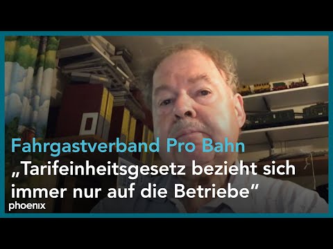Bahnstreik der GDL: Dazu Karl-Peter Naumann (Ehrenvorsitzender Fahrgastverband Pro Bahn)