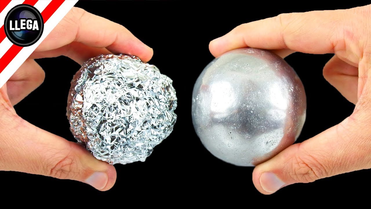 PULIENDO BOLA DE PAPEL DE ALUMINIO | RETO JAPONÉS PULIDO EXTREMO