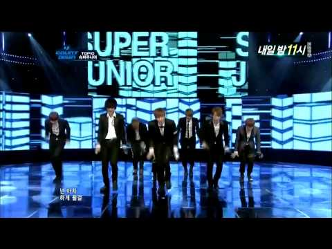 110929 Super Junior-A CHA Comeback Stage
