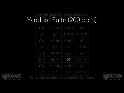 Yardbird Suite (200 bpm) - Backing Track