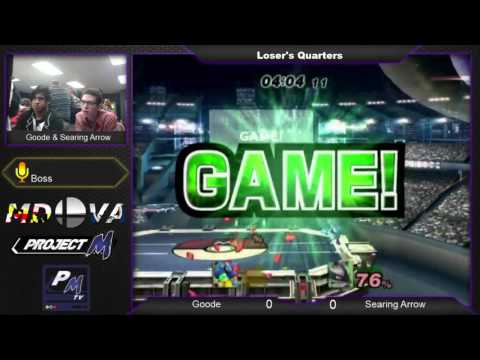 Project M @ Xanadu Dec. 20: Goode (Sonic, Zelda) vs. Searing Arrow (Lucario)