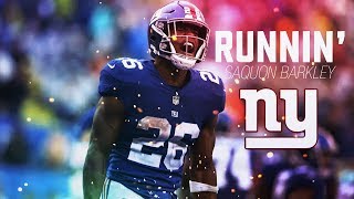 Saquon Barkley|| Runnin&#39;|| ft. A$AP Rocky|| 2018 Highlights