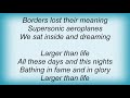 Axxis - Larger Than Life Lyrics