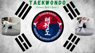 Taekwondo - Green Belt - Class 5