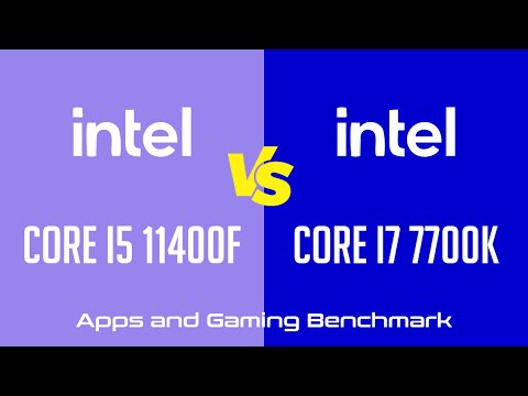 Intel Core i5 11400F vs Intel Core i7 7700K - Apps & Gaming Benchmark (RTX 3090)