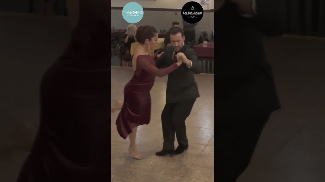 MILONGA LA BALDOSA '24 - Facundo Piñero & Vanesa Villalba dance Carlos Di Sarli - Dejame