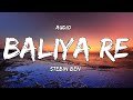 Audio :- Baliye Re ( Full Song ) - Jersey | Shahid K, Mrunal Thakur | Sachet-Parampara, Stebin Ben