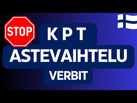 KPT-astevaihtelu verbit