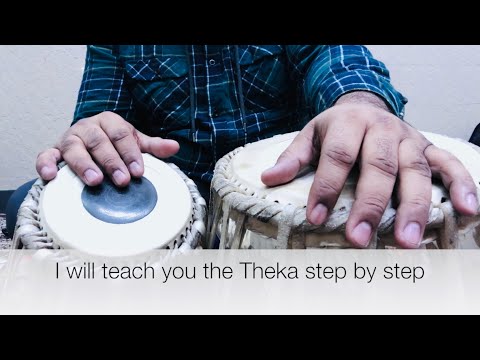Keherva Theka lesson, how to play professional style dugun fast kehrva on Tabla, in hindi & english