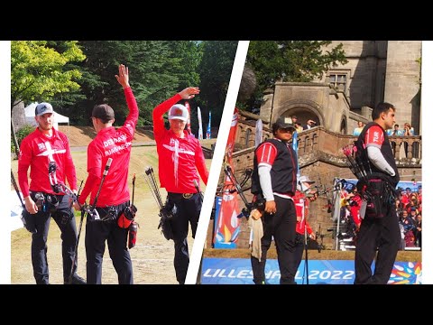 Denmark v Türkiye – compound under 21 men team gold | Lilleshall 2022 Youth Championships