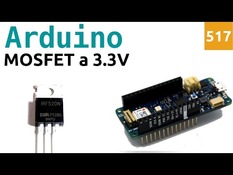 Driving a MOSFET with the Arduino Nano IoT's 3.3V pin (or similar) - Video 517