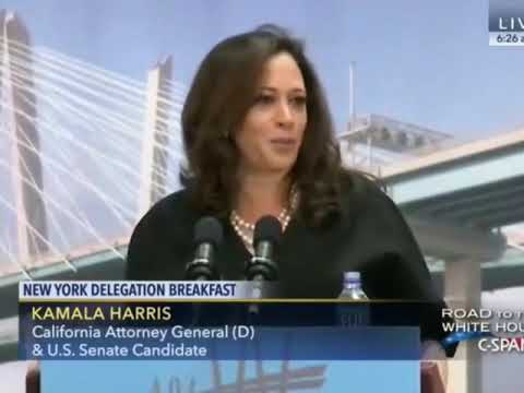 Kamala Harris Calls Herself “Top Cop” And Then Laughs Maniacally