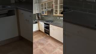 Preview of Before and after kitchen refit of walls and floor.
