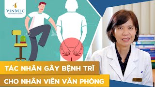 Phòng tránh bệnh trĩ hiệu quả cho nhân viên văn phòng